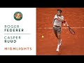 Roger Federer vs Casper Ruud - Round 3 Highlights | Roland-Garros 2019