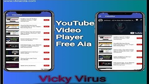 YouTube Video Player Free Aia File | Video player Professional App banaye thunkable makeroid me