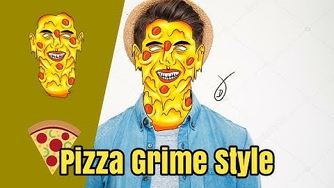 TUTORIAL GRIME ART | PIZZA 🍕  STYLE