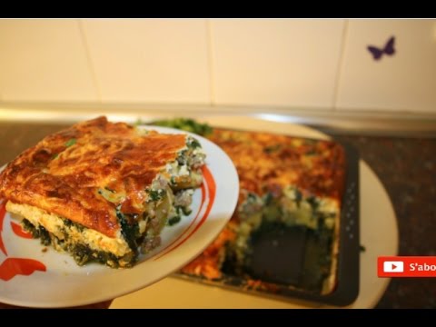 cuisine-algérienne:gratin-aux-epinards-(غراتآن-السبانخ-وبطاطا)---matbakh-kamar