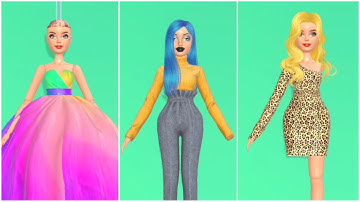 Doll Makeover 👸👗💄 NEW UPDATE!! #42 - All levels gameplay IOS/Android Walkthrough