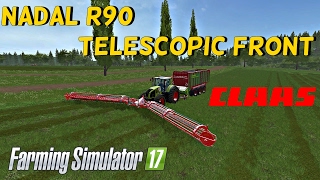 Farming Simulator 2017  Mods NADAL R90 TELESCOPIC FRONT And CLAAS 950 screenshot 5
