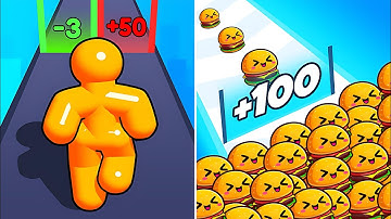 Food Run🆚Tall Man Run 2026 Max Levels Walkthrough Android IOS 