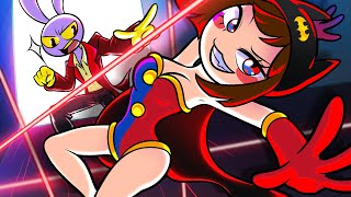 BatGirl POMNI, She is the Counterpart to Villain JAX! | AMAZING DIGITAL CIRCUS Animation