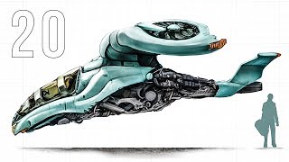 CGC Classic: Modeling a Sci-fi Gyrocopter Pt. 20 (Blender 2.6)
