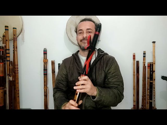 Flauta Nativa Tribal C