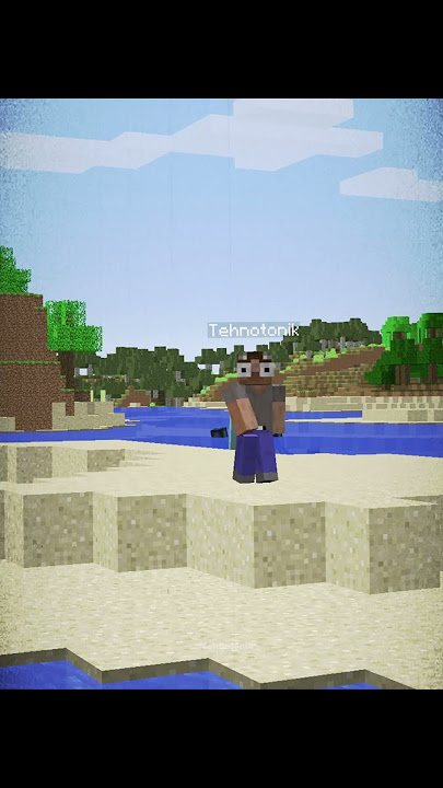 Minecraft Screen Seed Moment