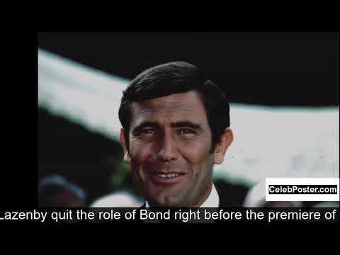 Video: George Lazenby: Biografia, Krijimtaria, Karriera, Jeta Personale