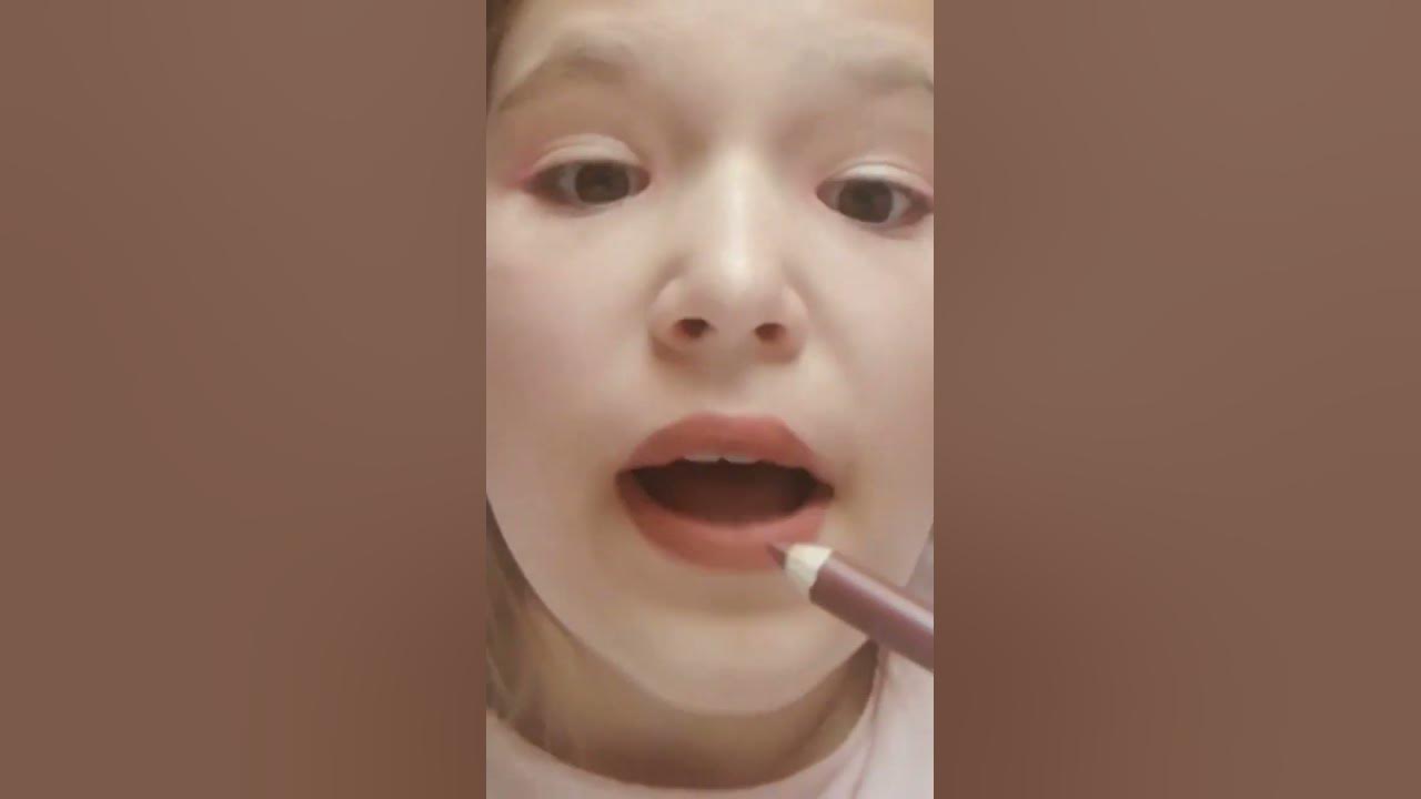 Накрасила губы всеми карандашами для губ - YouTube