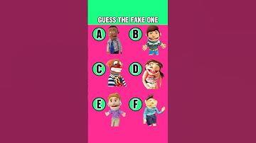 Guess The Fake SML Character In The Cool Images | Jeffy, Rose, Tyrone #shorts #jeffy