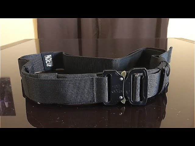 REVIEW: Packetop Tactical Belt -- LEGIT BELT! 