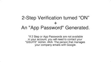 Scan to Email Requirements using Gmail for SMTP