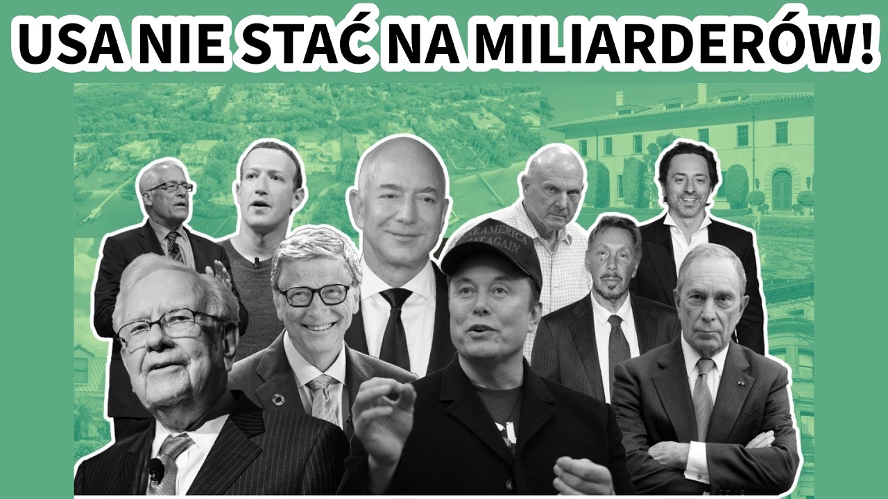 Amerykanów nie stać już na własnych miliarderów.