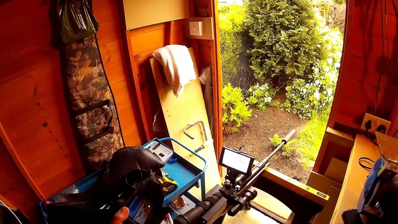 Night Vision scope set up. YouTube