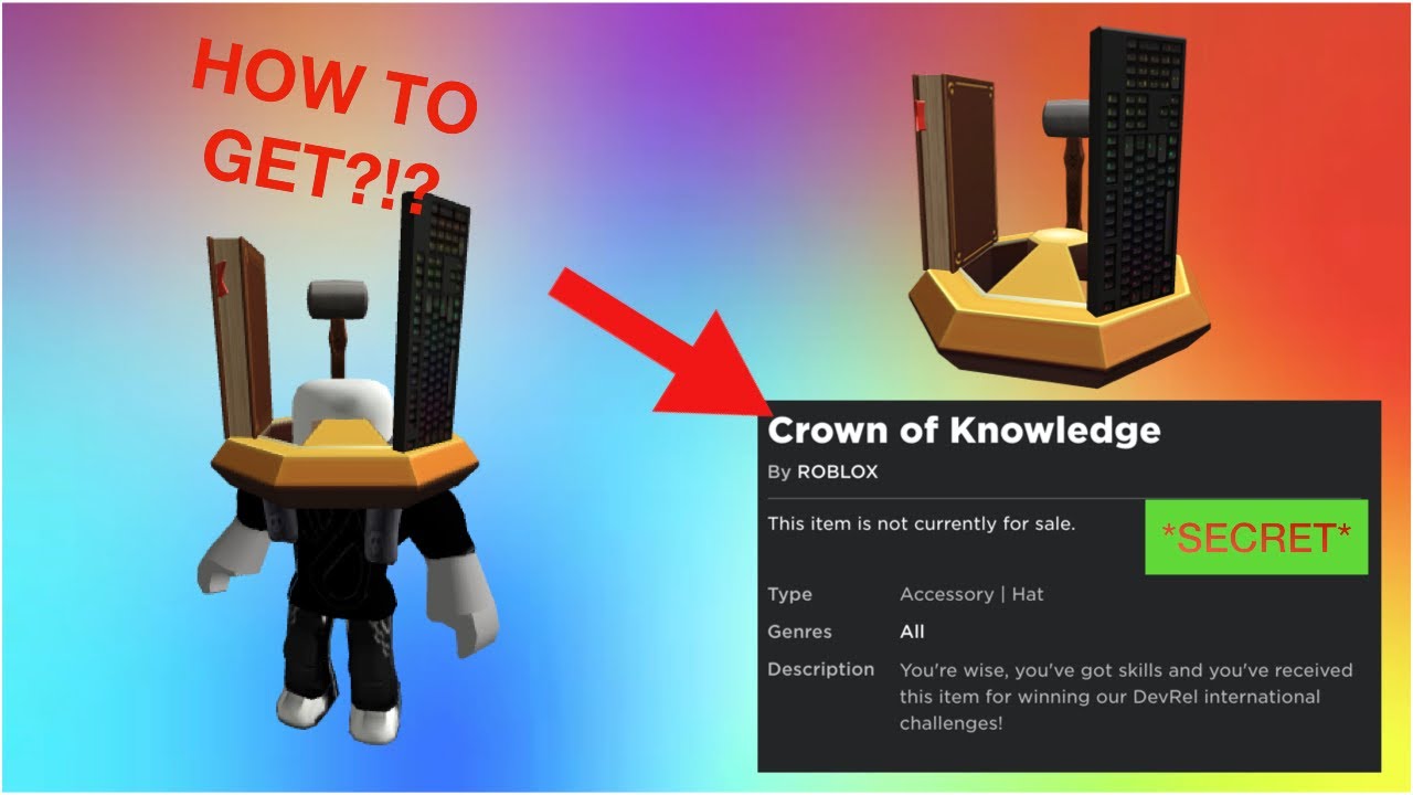 How To Get New Domino Crown In Roblox Crown Of Knowledge Roblox Youtube