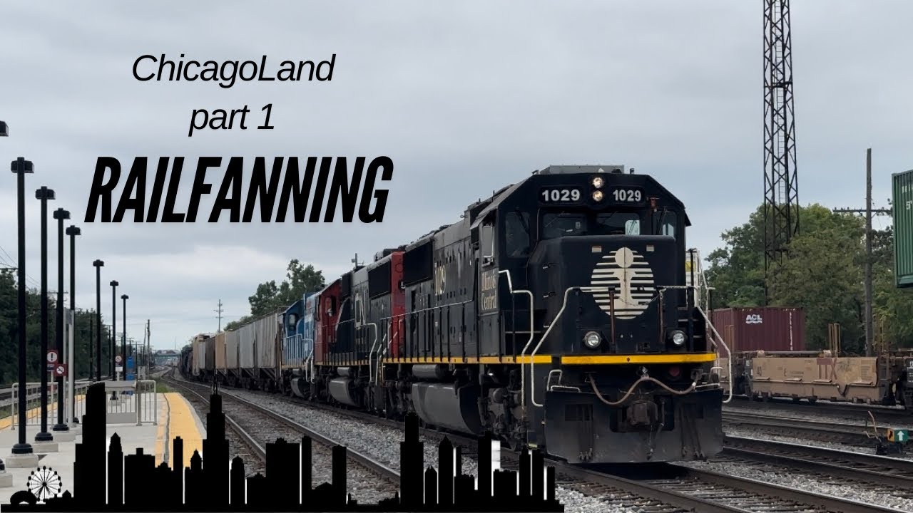 ChicagoLand Railfanning part 1