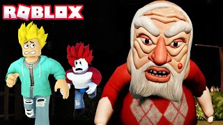 ANGRY GRANDPA ESCAPE in Roblox 💢💢 ROBLOX SCARY OBBY | Khaleel and Motu Gameplay