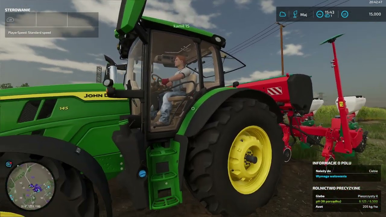 Polska wieś#3 sianie kukurydzy i akcja sianokosy