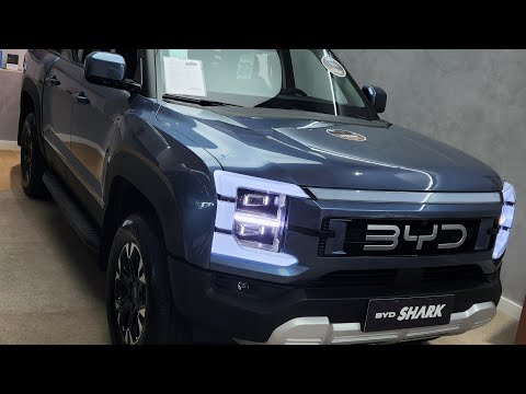 Me encontré un stand de BYD en Brasil, con todos los autos que llegarán a Argentina