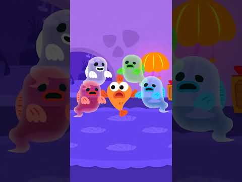 🎃🦈 Хэллоуинская трансформация Акулёнка Пинкфонг #pinkfong #shorts