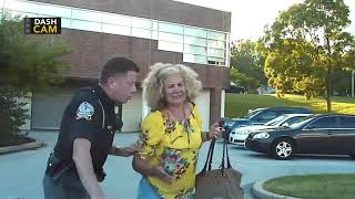 Cop Hits Lady