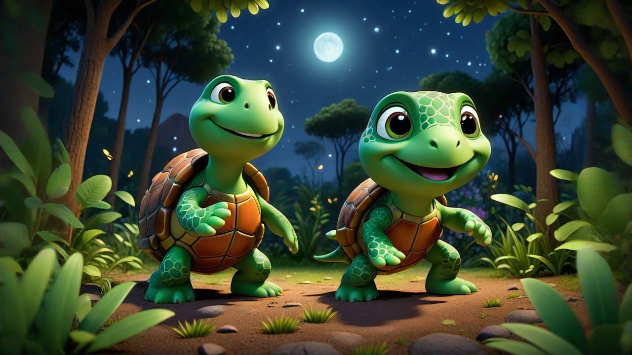 Three Ticking Turtles Tap Their Shells + More Nursery Rhymes & Kids ...