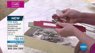 Anna Griffin Christmas Shutter Card Making Kit