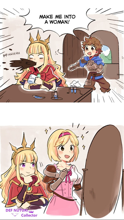 TG TF TRANSFORMATION (wish) Body change Gender bender TG body swap  #manhwa #genderswap #comics