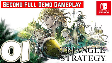 TRIANGLE STRATEGY [Switch] | Full Second Demo Gameplay Walkthrough Part 1 | No Commentary