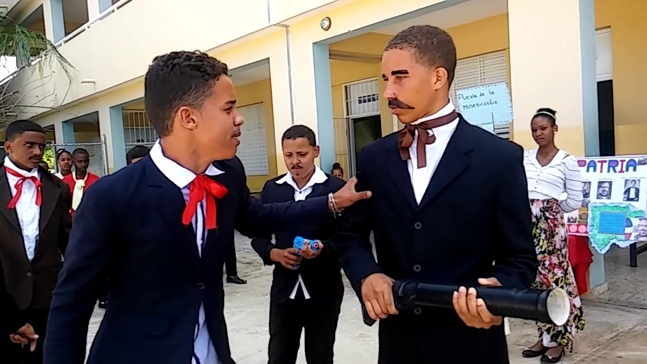 INDEPENDENCIA DOMINICANA 27 DE FEBRERO 1844 ESCUELA PROF RAFAEL CROUSSET MATANZAS