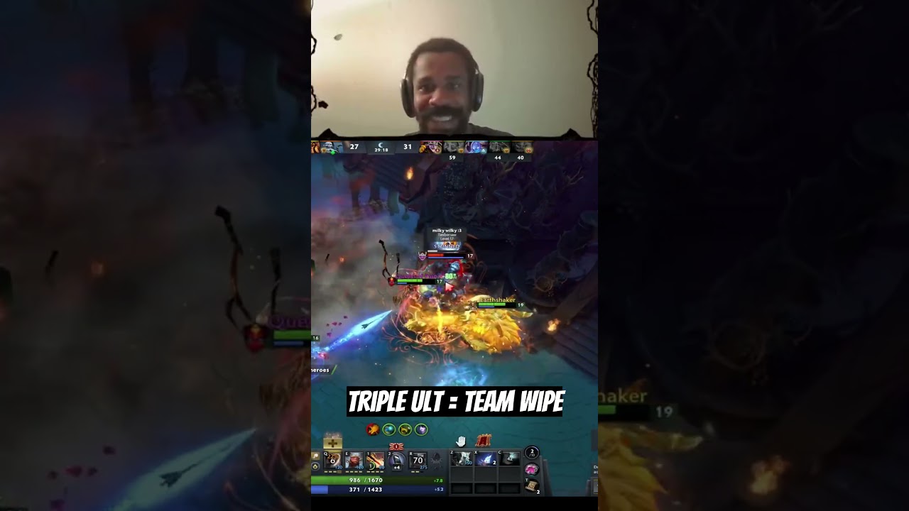 Roshan Fight MELTDOWN 💥 Triple Ult Team Wipe