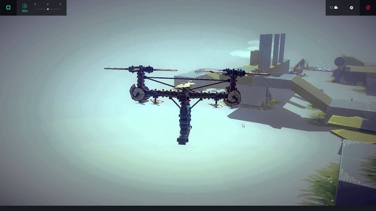 Besiege - Flying Battering Ram - YouTube