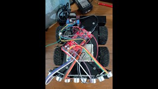 Infineon AURIX TriCore TC375 Unmanned Ground Vehicle | Ultrasonic Sensor | H-Bridge Drive | PWM