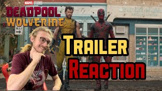 Deadpool & Wolverine trailer REACTION // MCU // Ryan Reynolds, Hugh Jackman