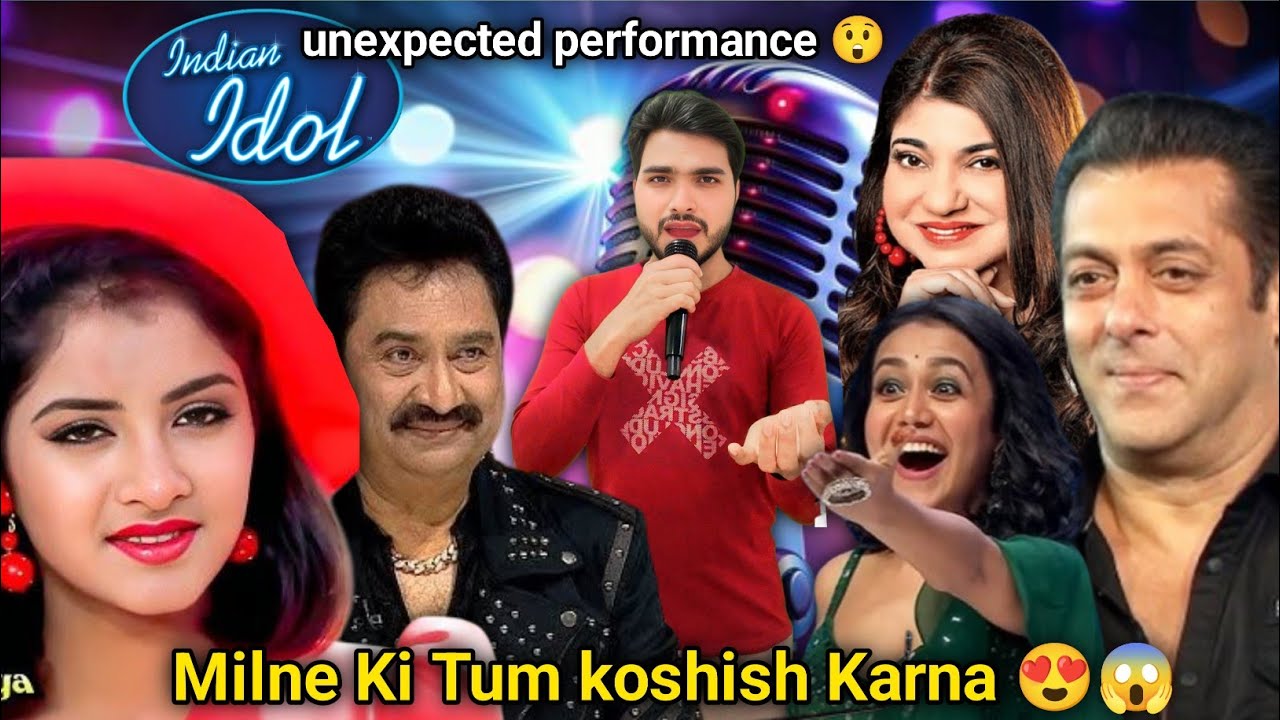 Indian Idol में इस लड़के ने गाया Milne Ki Tum koshish Karna गाना judges रह गई हैरान😲 Kumar Sanu song