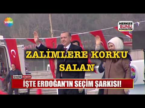 İşte Erdoğan'ın seçim şarkısı!