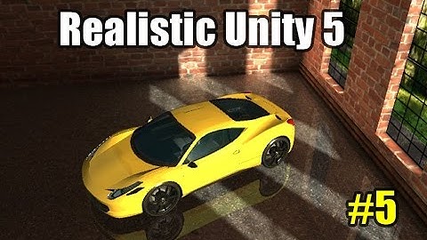 Realistic Garage Lighting and Modeling Unity 5 Part 5