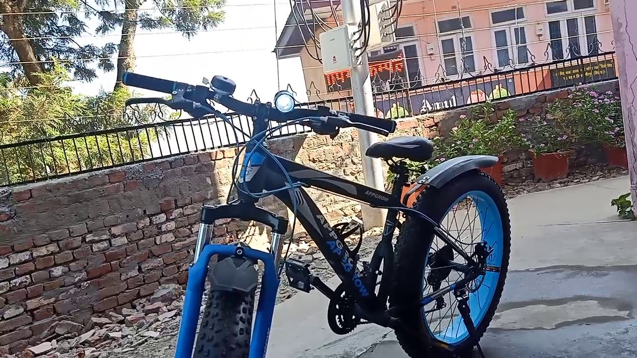 Appgrow fat bike (blue)21gears 7×3 