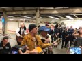 U2 Surprise Performance at Grand Central with Jimmy Fallon