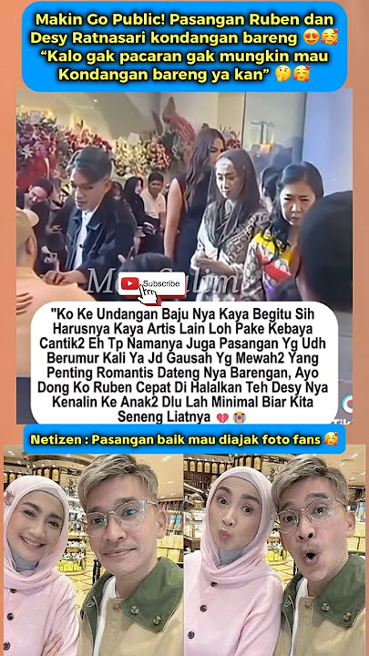 Ruben Onsu & Desy Ratnasari Go to a Wedding Together #rubenonsu #desyratnasari