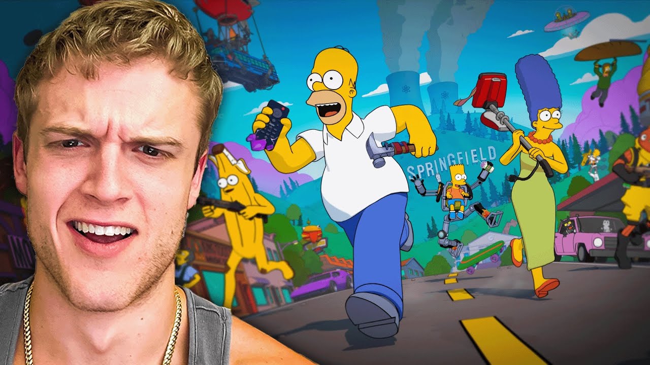I Finally Tried Simpsons Fortnite…
