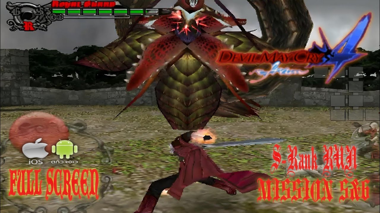 Devil May Cry 4 Refrain FULL OFFLINE (ANDROID/IOS) DANTE M5&6 S-Rank 2025