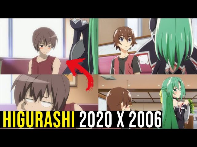 Higurashi (When They Cry) Comparison 2006 VS 2020