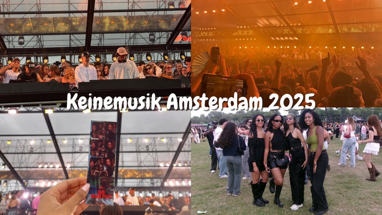 Keinemusik Amsterdam 2025 🪩 | Girls only spa-middag & dinner date bij Mr. Sam 🍣