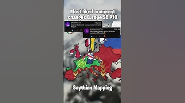 Most liked comment changes Europe S2 P10 #map #mapping #geography