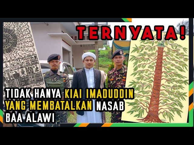 TERNYATA TIDAK HANYA KIAI IMAD YANG PERNAH  MEMBATALKAN NASAB BAA ALAWI ✅  INI TIGA ORANG LAINNYA ‼️ class=