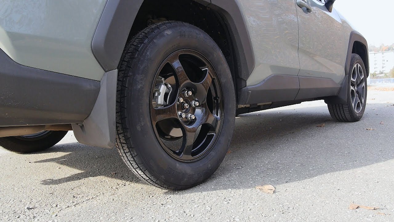 Toyota RAV4 (20192024) How To Replace Flat Tire With A Spare Using