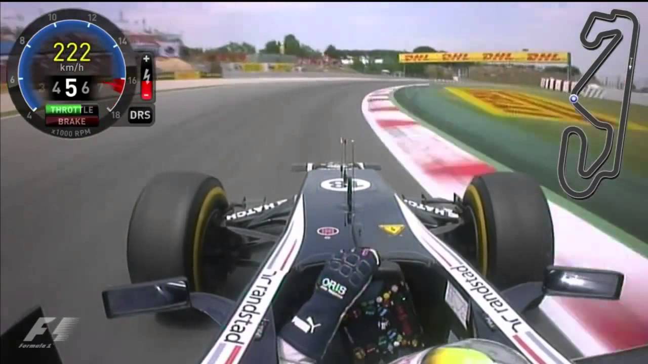 Pole Onboard Lap l Pastor Maldonado (Williams) l Barcelona