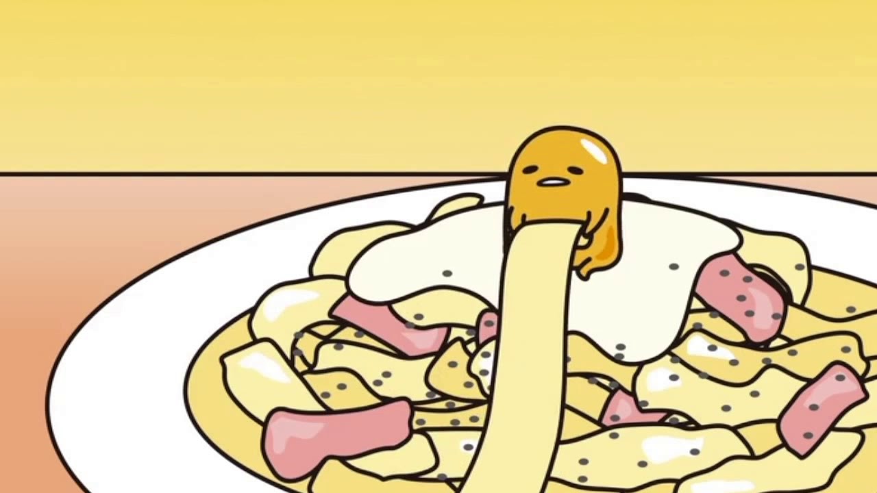 Gudetama fettuccine