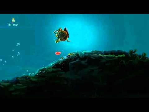Видео: 32 - Rayman Legends - 20 000 Люмов под водой - Глубинный особняк
